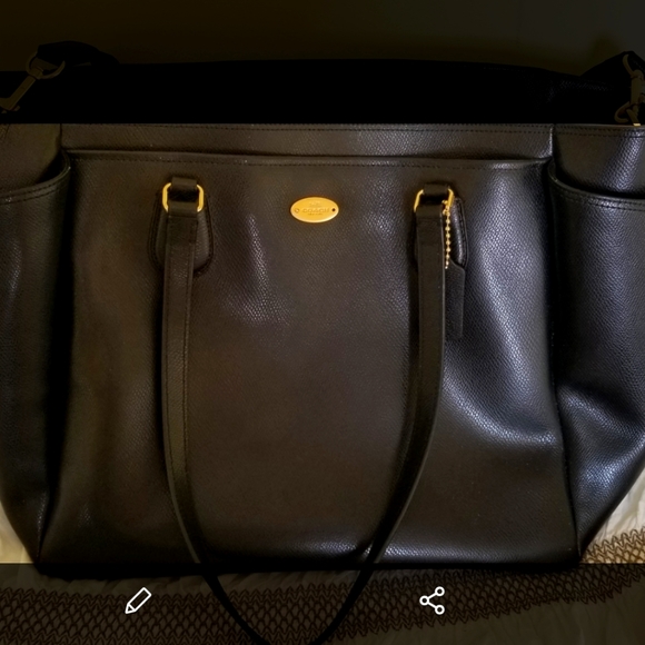 Coach Diaper Bag - Picture 1 of 3